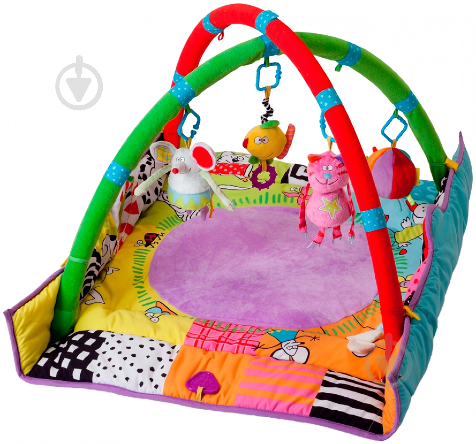 Розвиваючий килимок Taf Toys Кішки-мишки 10985 - фото 1