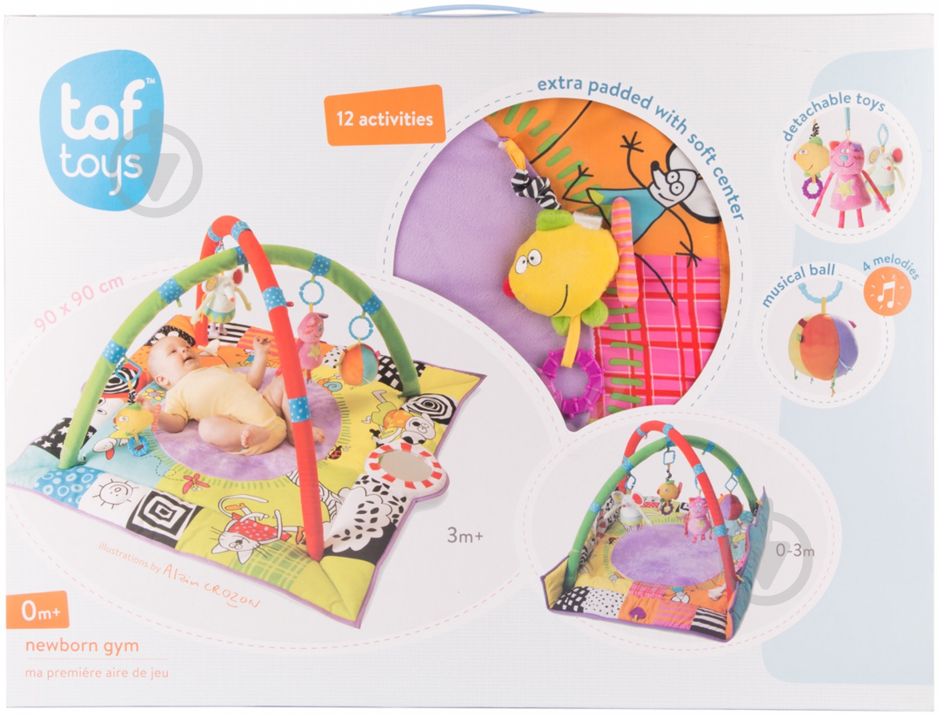 Розвиваючий килимок Taf Toys Кішки-мишки 10985 - фото 3
