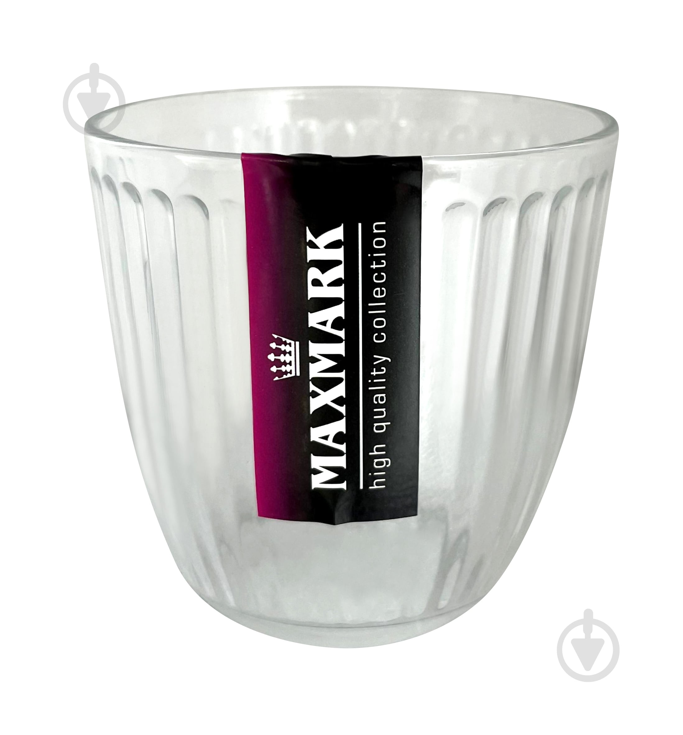 Склянка Maxmark прозора MK-CM00041 280 мл 1 шт. - фото 2 Склянка Maxmark прозора MK-CM00041 280 мл 1 шт. - фото 2