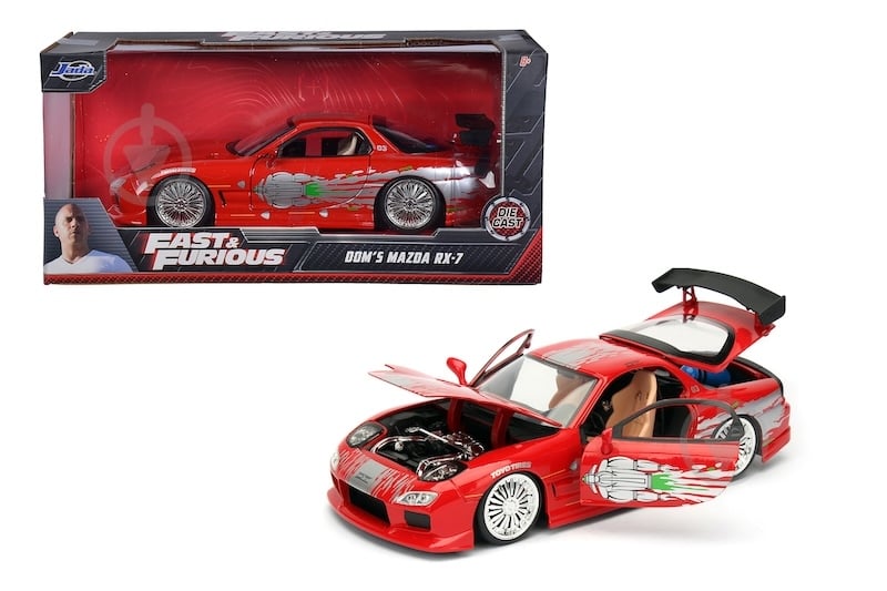 ᐉ Машинка Jada 1:24 Форсаж Mazda RX-7 9398338314R00 • Купить в