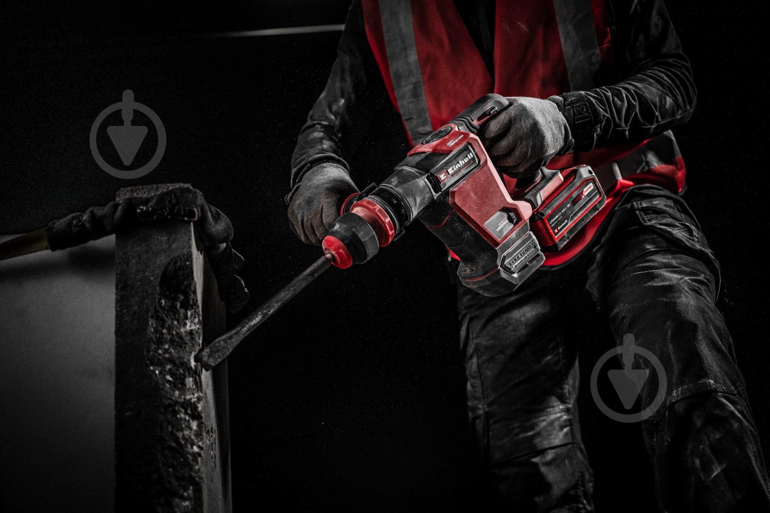 Відбійний молоток Einhell Professional акумуляторний PXC TP-DH 18/4 Li BL - Solo 4514190 - фото 14