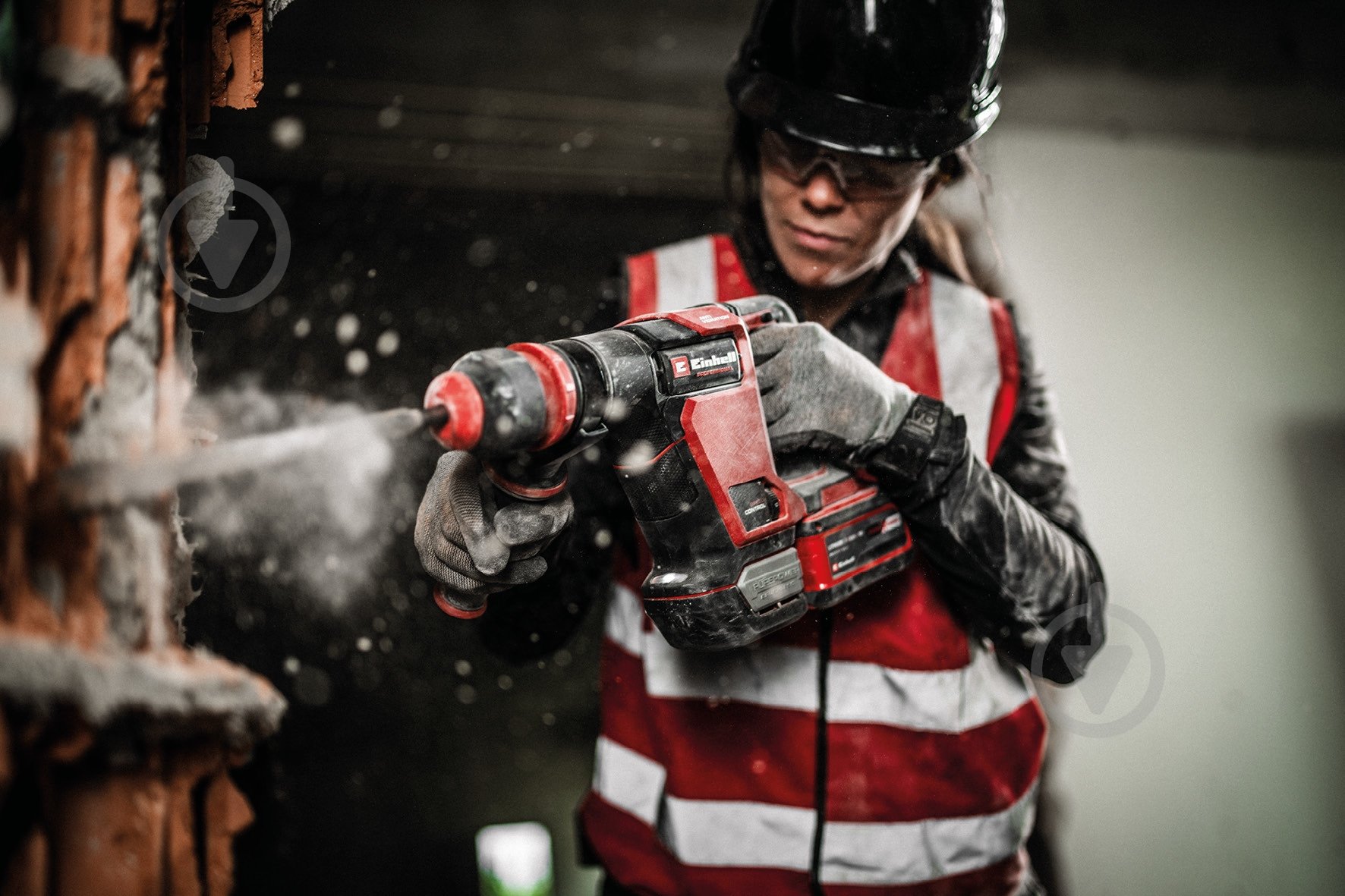 Відбійний молоток Einhell Professional акумуляторний PXC TP-DH 18/4 Li BL - Solo 4514190 - фото 10