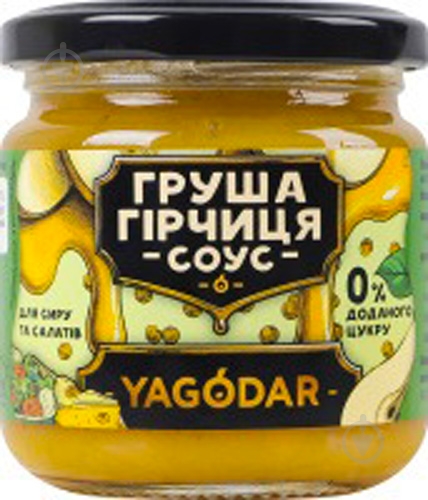 Соус YAGODAR Груша гірчиця 200 г - фото 1