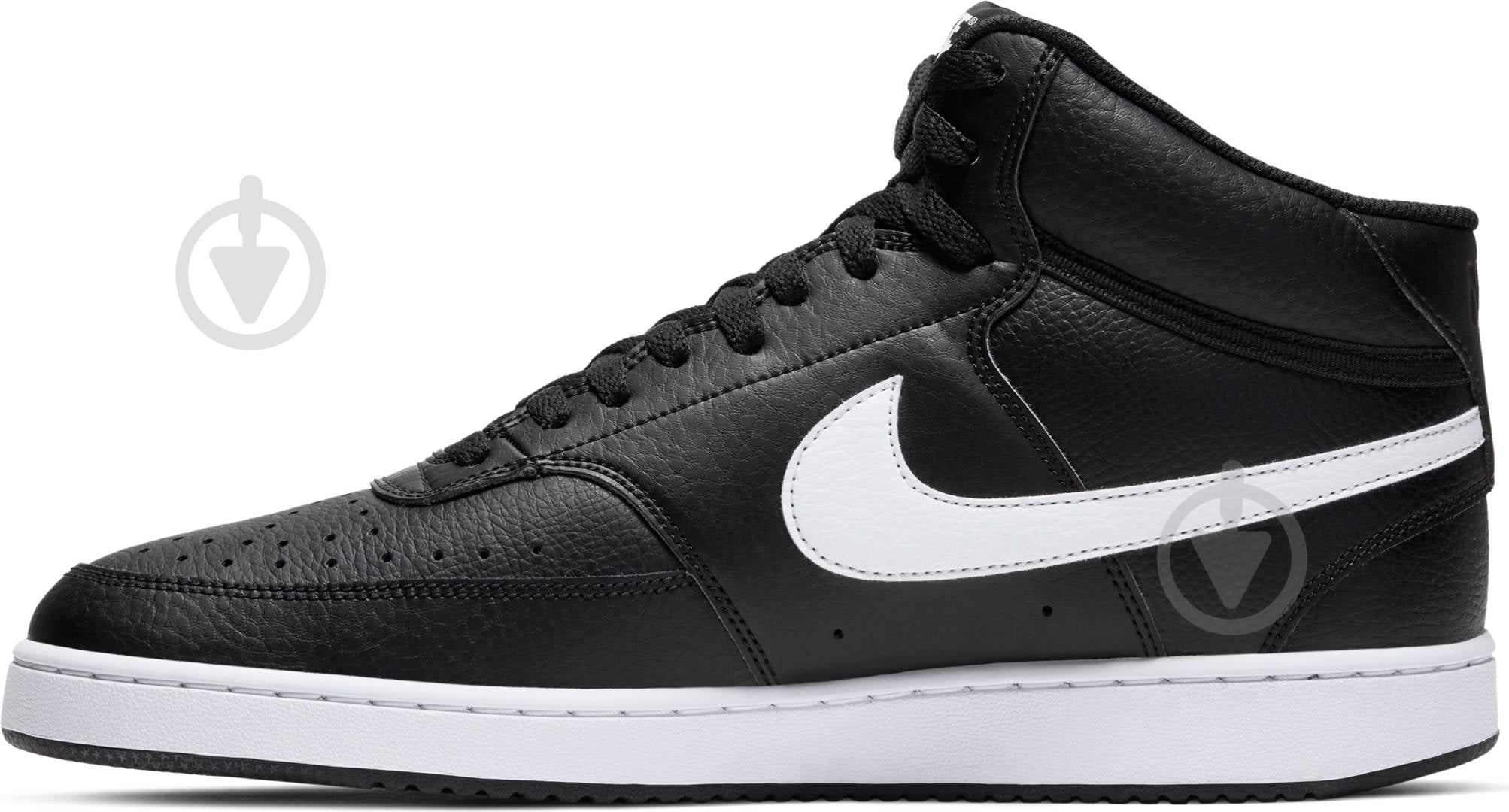 Кроссовки мужские зимние Nike Court Vision Mid CD5466-001 р.43 черные - фото 6 Кроссовки мужские зимние Nike Court Vision Mid CD5466-001 р.43 черные - фото 6