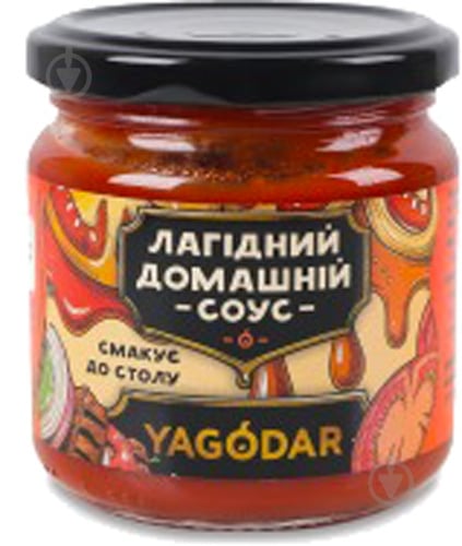 Соус YAGODAR томатный Кроткий 200 г - фото 1 Соус YAGODAR томатный Кроткий 200 г - фото 1