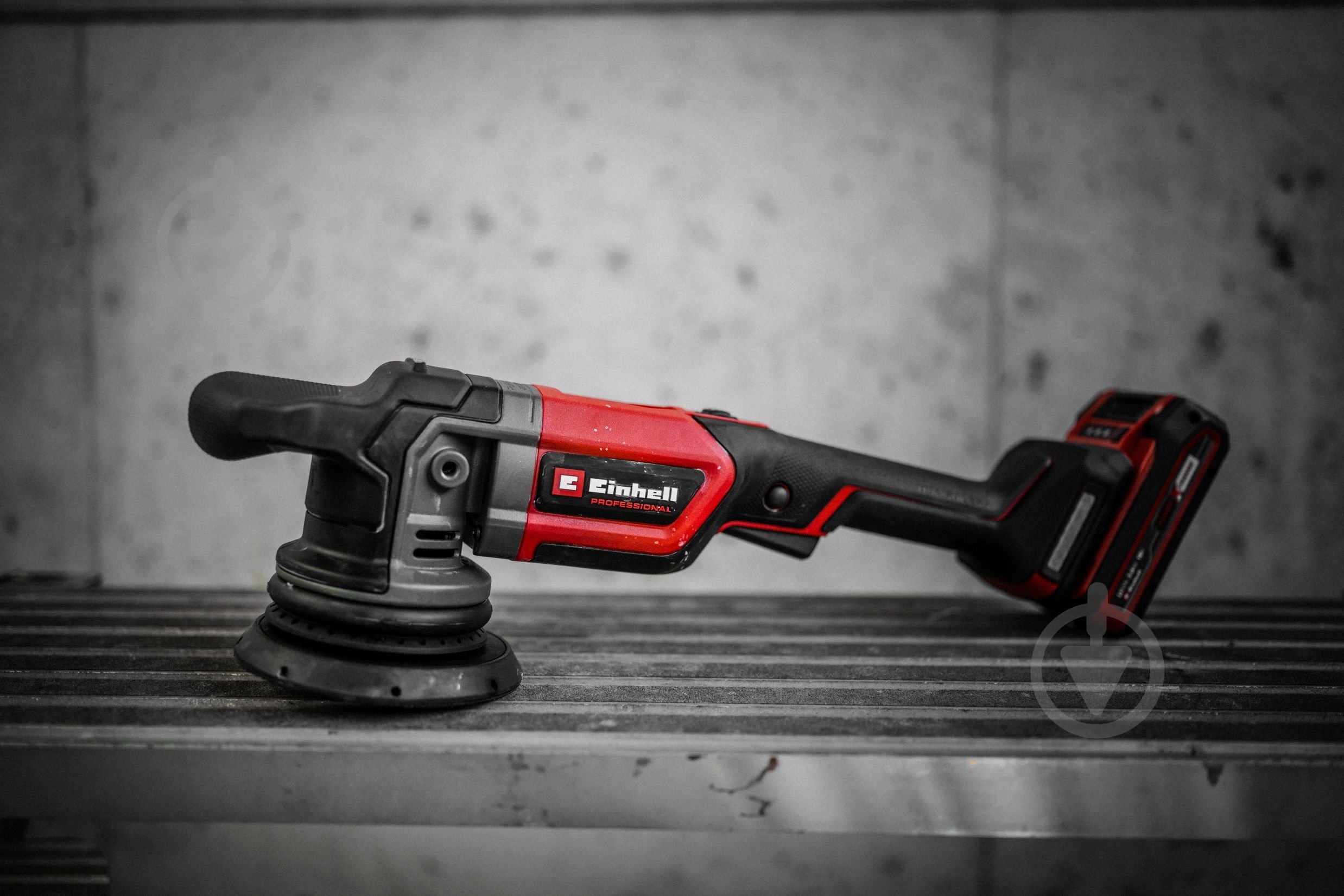 Полірувальна машина акумуляторна Einhell Professional PXC CP-EP 18/125 Li BL - Solo 2093330 - фото 10 Полірувальна машина акумуляторна Einhell Professional PXC CP-EP 18/125 Li BL - Solo 2093330 - фото 10