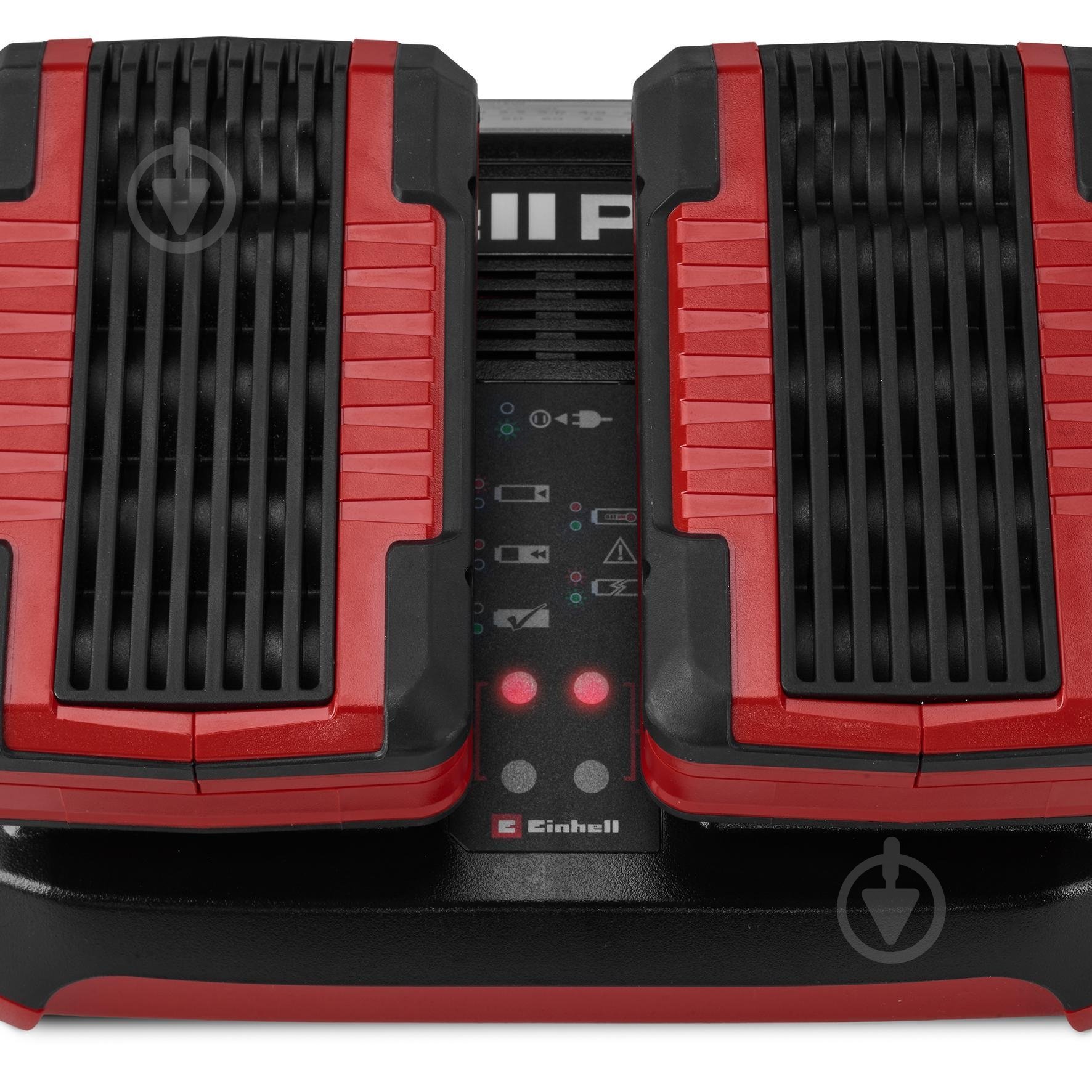 Зарядний пристрій Einhell на два акумулятора PXC Power-X-Twincharger 4 A 4512161 - фото 6