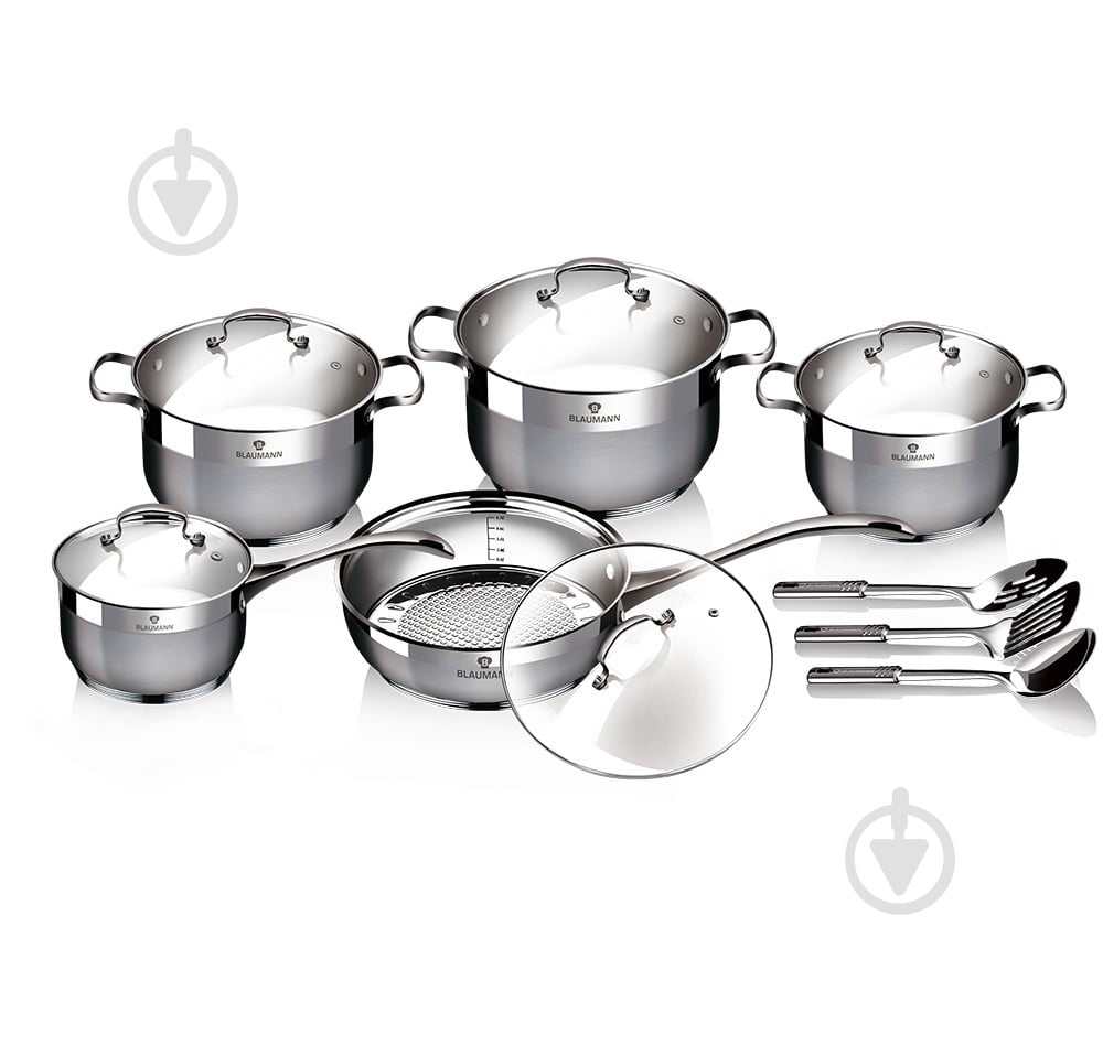 Набор посуды Blaumann Gourmet Line 13 предметов BL 3196 - фото 1