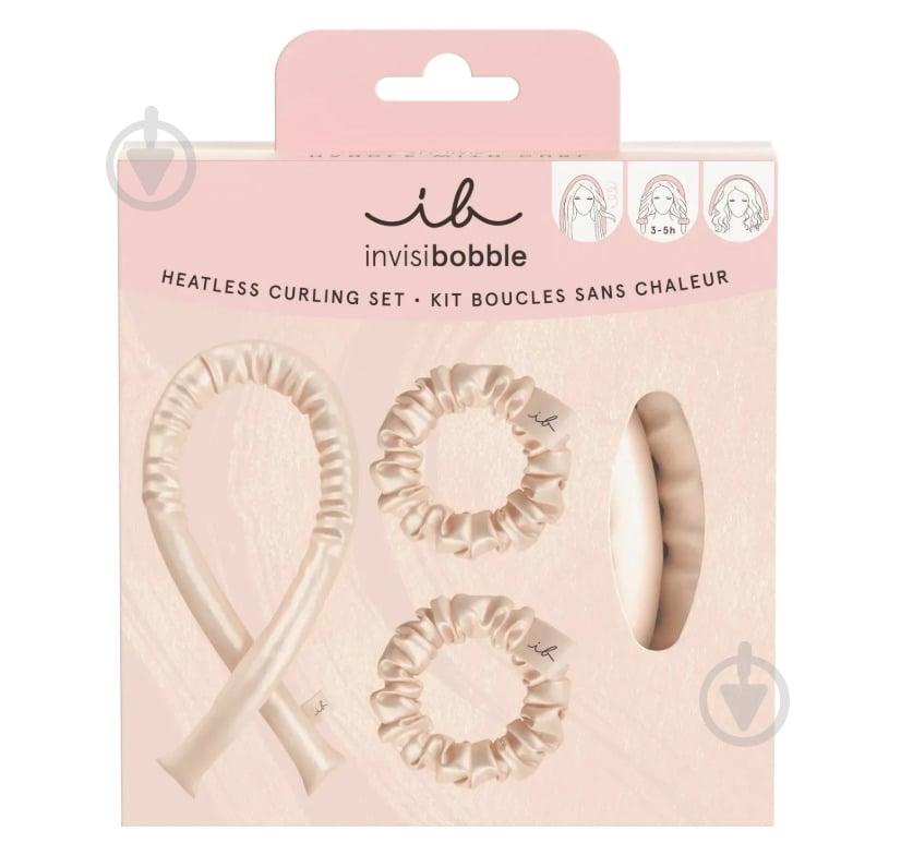 Резинка для волос Invisibobble GIFT SET Handle with Curl - фото 1