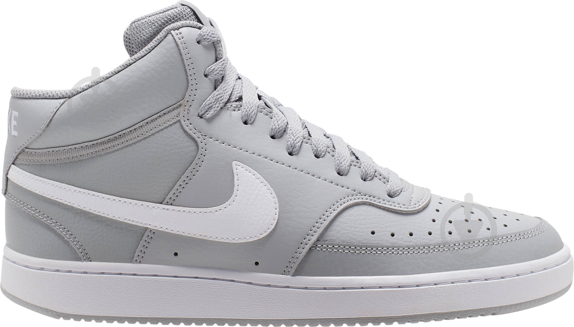 Кроссовки мужские демисезонные Nike Court Vision Mid CD5466-003 р.41 серые - фото 1