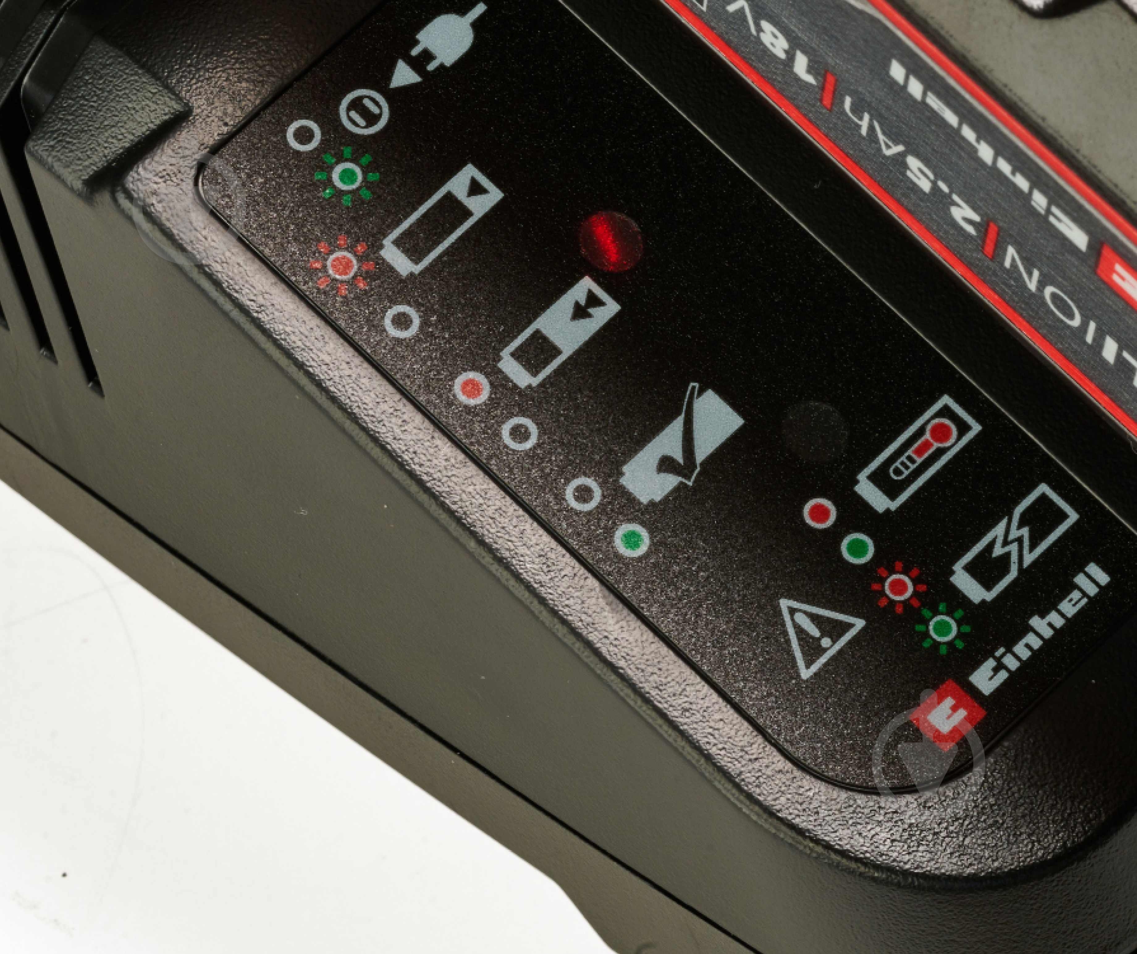 Акумуляторна батарея і зарядний пристрій Einhell 18,0V 5,2Ah PXC Starter Kit 4512147 - фото 8 Акумуляторна батарея і зарядний пристрій Einhell 18,0V 5,2Ah PXC Starter Kit 4512147 - фото 8