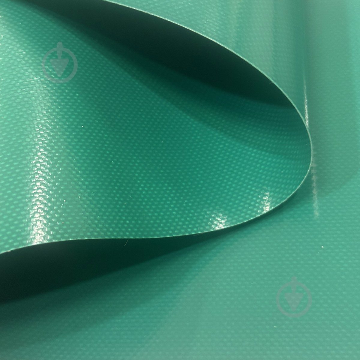 Тент универсальный Техно Тент Плюс водонепроницаемый ПВХ 650 г/м² с люверсами 4х4,85 м зеленый - фото 2