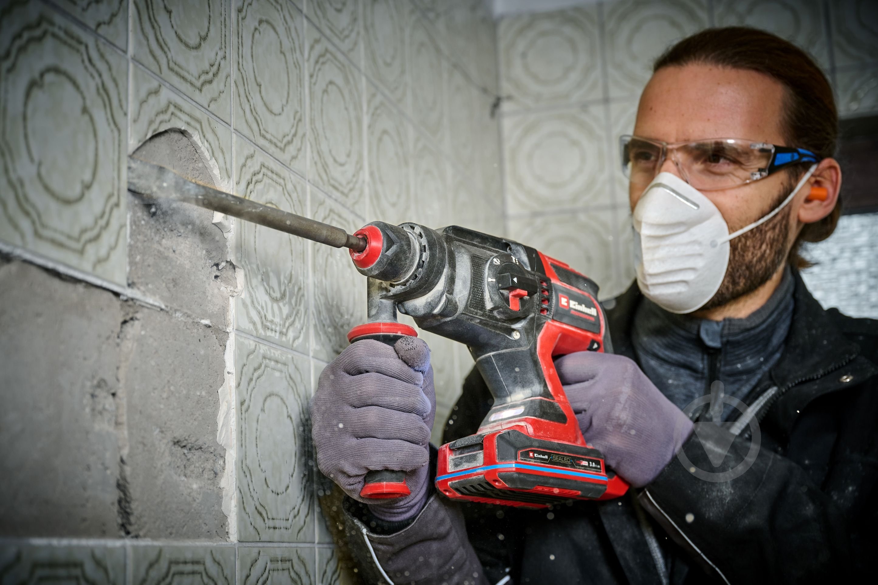 Перфоратор Einhell Professional PXC TP-HD 18/22 D Li BL - Solo 4514277 - фото 13 Перфоратор Einhell Professional PXC TP-HD 18/22 D Li BL - Solo 4514277 - фото 13