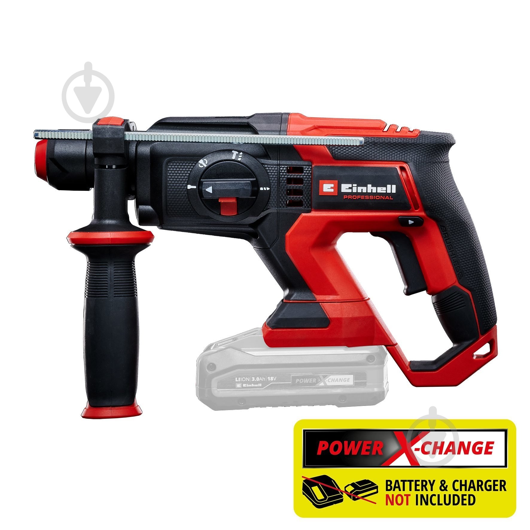 Перфоратор Einhell Professional PXC TP-HD 18/22 D Li BL - Solo 4514277 - фото 2 Перфоратор Einhell Professional PXC TP-HD 18/22 D Li BL - Solo 4514277 - фото 2