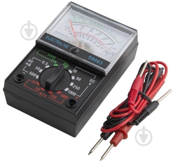Мультиметр аналоговый Electraline 59003 - фото 1
