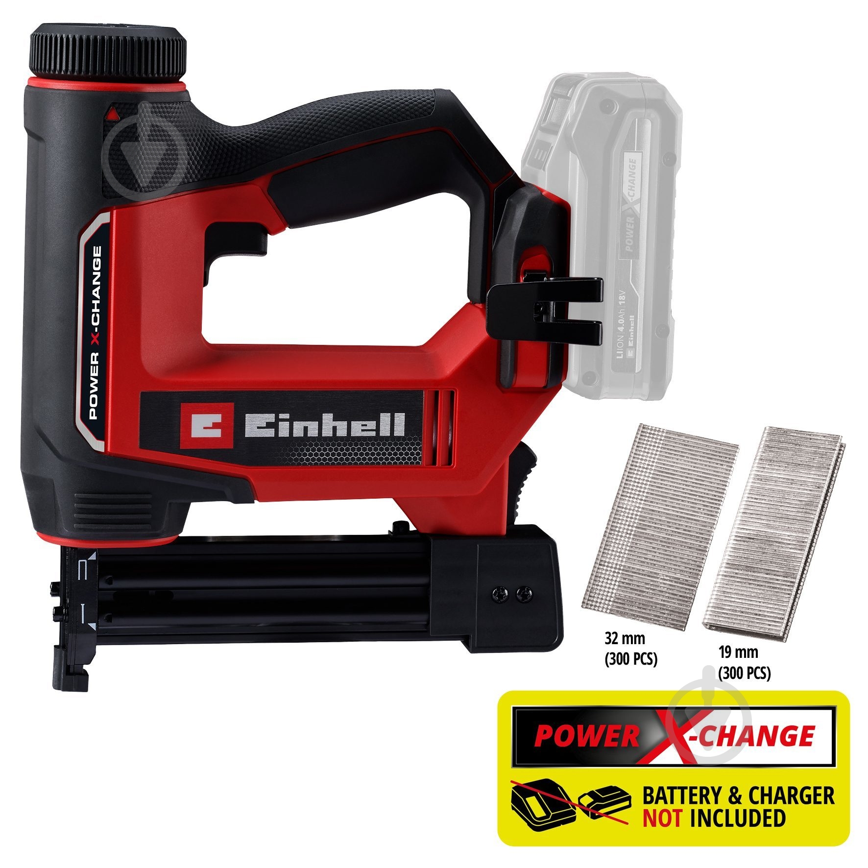 Степлер аккумуляторный Einhell PXC TE-CN 18/32 Li - Solo 4257800 - фото 1 Степлер аккумуляторный Einhell PXC TE-CN 18/32 Li - Solo 4257800 - фото 1