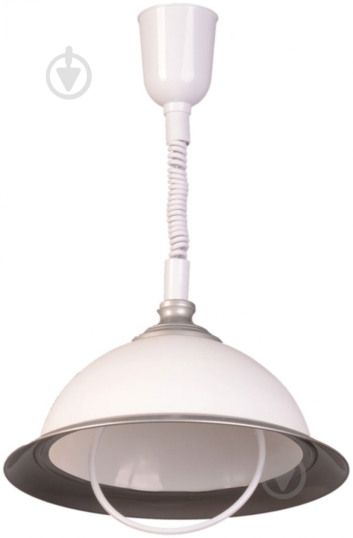 Подвес Геотон НСБ 01-40-059 СK-2 1xE27 белый 31639 - фото 1