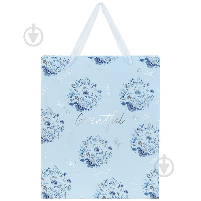 Пакет подарунковий 25х19 см Flower Symphony-2 Axent - фото 1 Пакет подарунковий 25х19 см Flower Symphony-2 Axent - фото 1