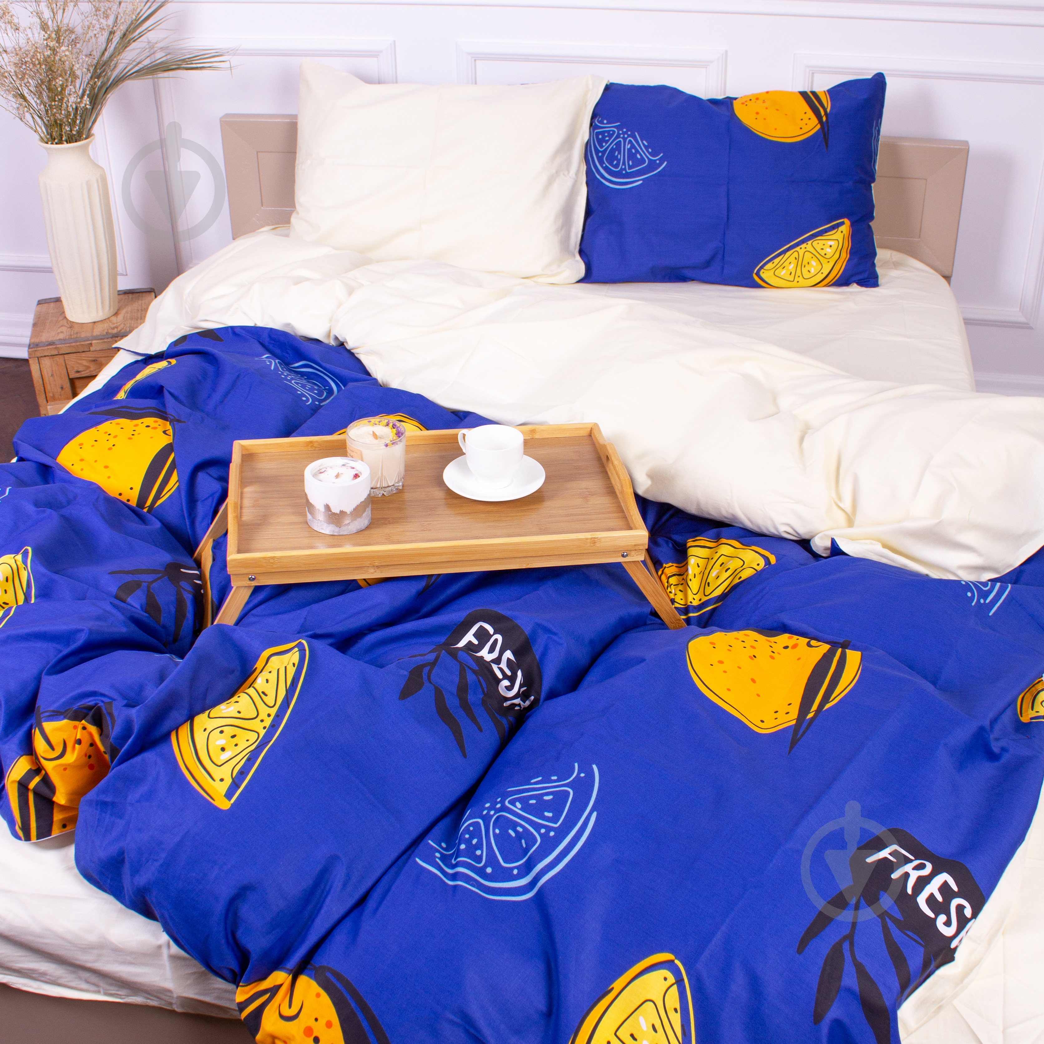 Комплект постельного белья Сатин 22-1195-1 Baku 2х143х210 см мультиколор MirSon - фото 4