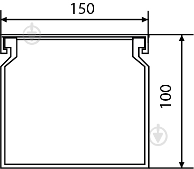 Канал кабельный Аско-Укрем 150х100 - фото 3 Канал кабельный Аско-Укрем 150х100 - фото 3