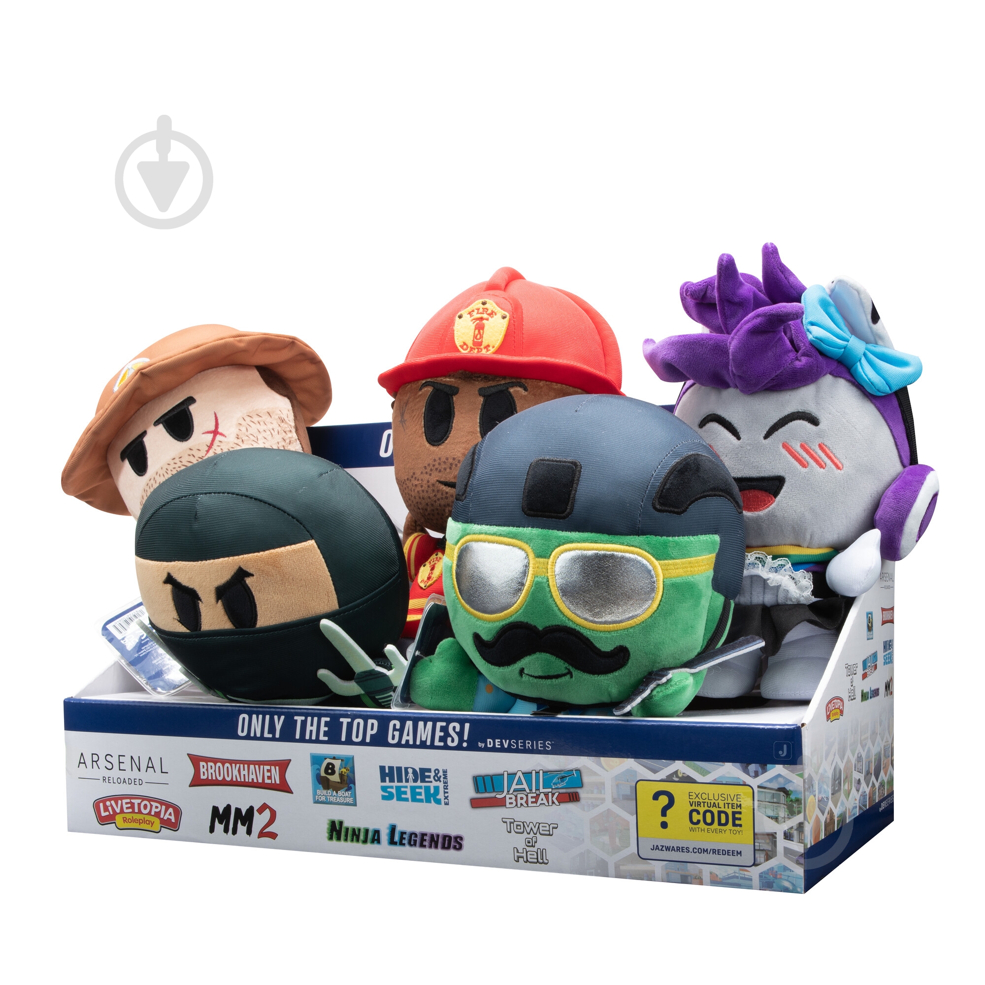 Мягкая игрушка DevSeries Collector Plush Livetopia: Firefighter S1 20 см CRS0014 - фото 4