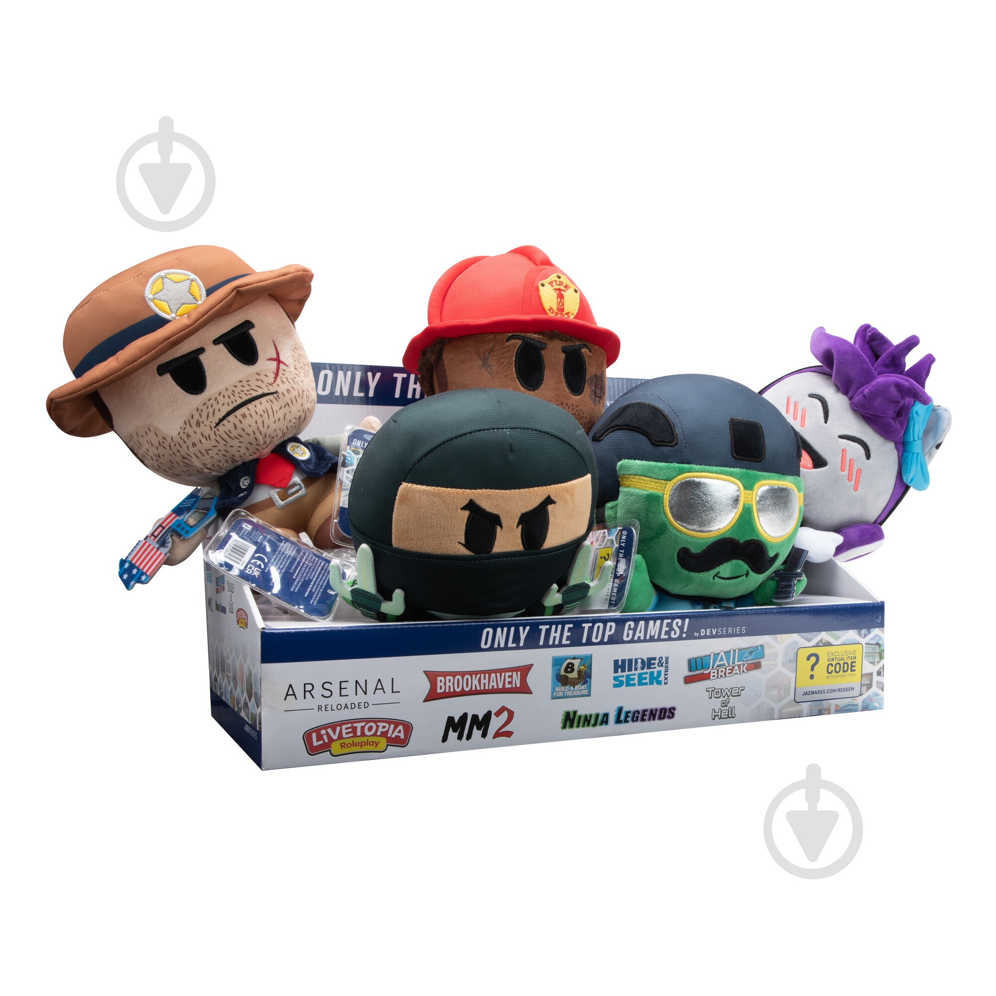 Мягкая игрушка DevSeries Collector Plush Livetopia: Firefighter S1 20 см CRS0014 - фото 3