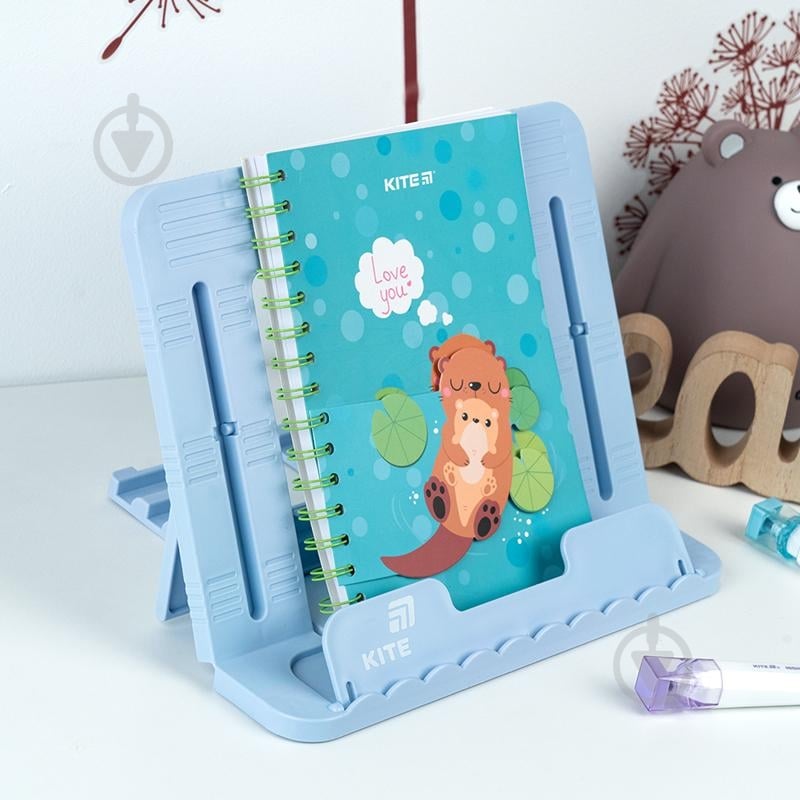 Подставка для книг голубая K25-330-3 KITE - фото 4 Подставка для книг голубая K25-330-3 KITE - фото 4