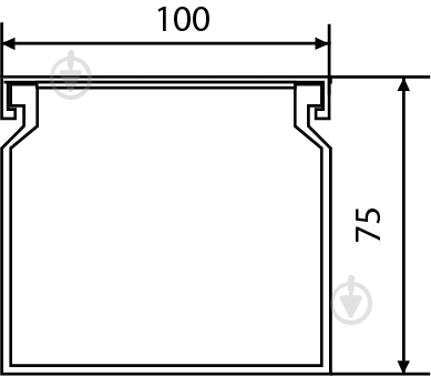 Канал кабельный Аско-Укрем 100х75 - фото 3