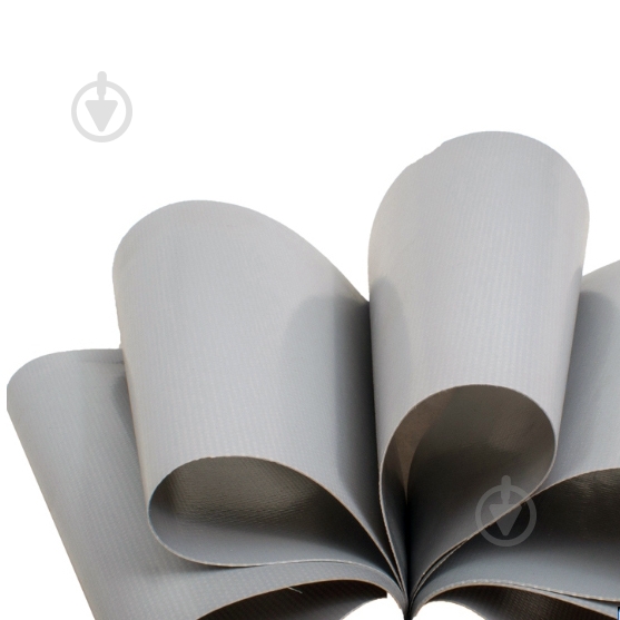 Тент универсальный Техно Тент Плюс водонепроницаемый ПВХ 450 г/м² с люверсами 2,85х5 м серый - фото 3 Тент универсальный Техно Тент Плюс водонепроницаемый ПВХ 450 г/м² с люверсами 2,85х5 м серый - фото 3