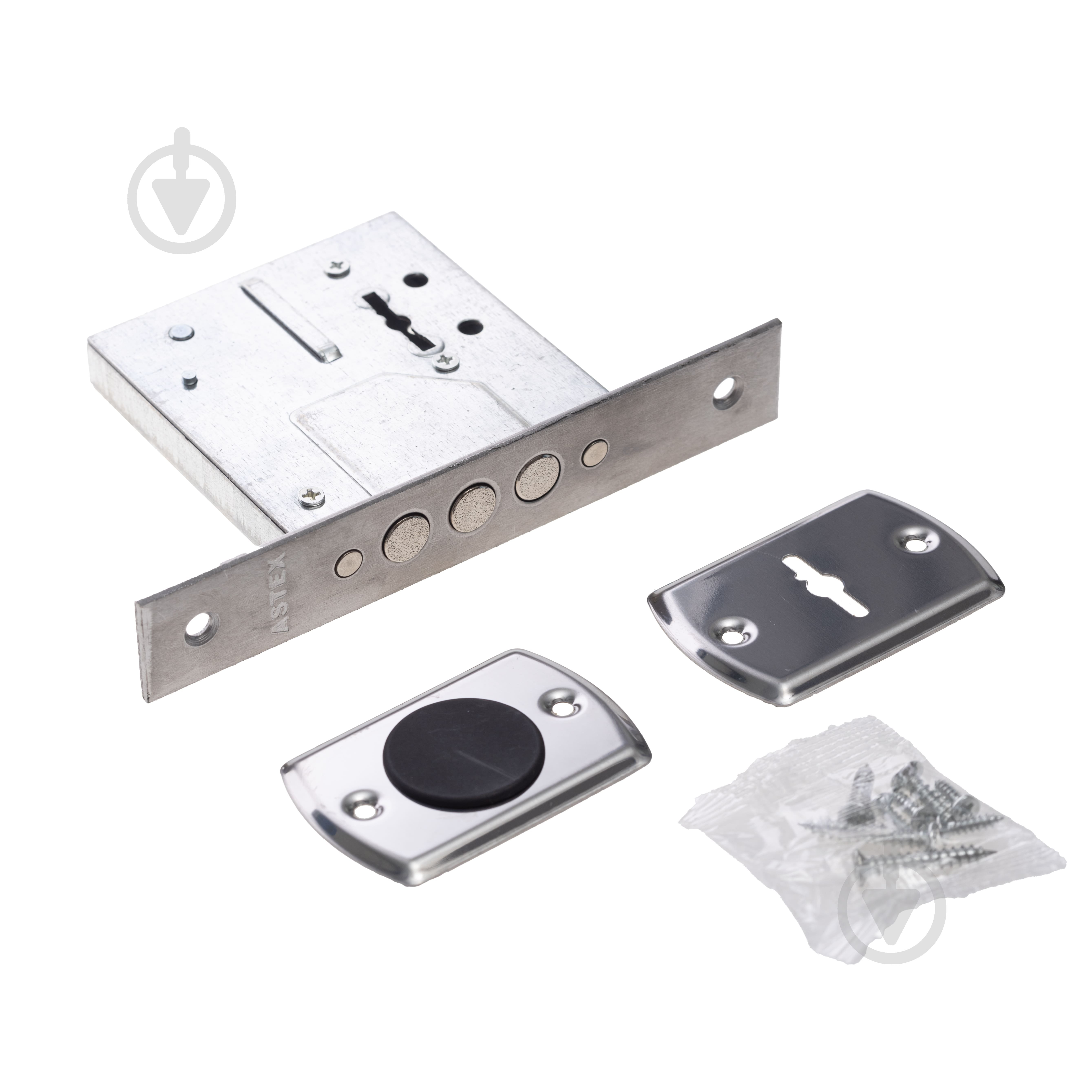 Дверний замок вхідний ASTEX AT-SR600 BN сувальдний універсальний нікель - фото 2 Дверний замок вхідний ASTEX AT-SR600 BN сувальдний універсальний нікель - фото 2