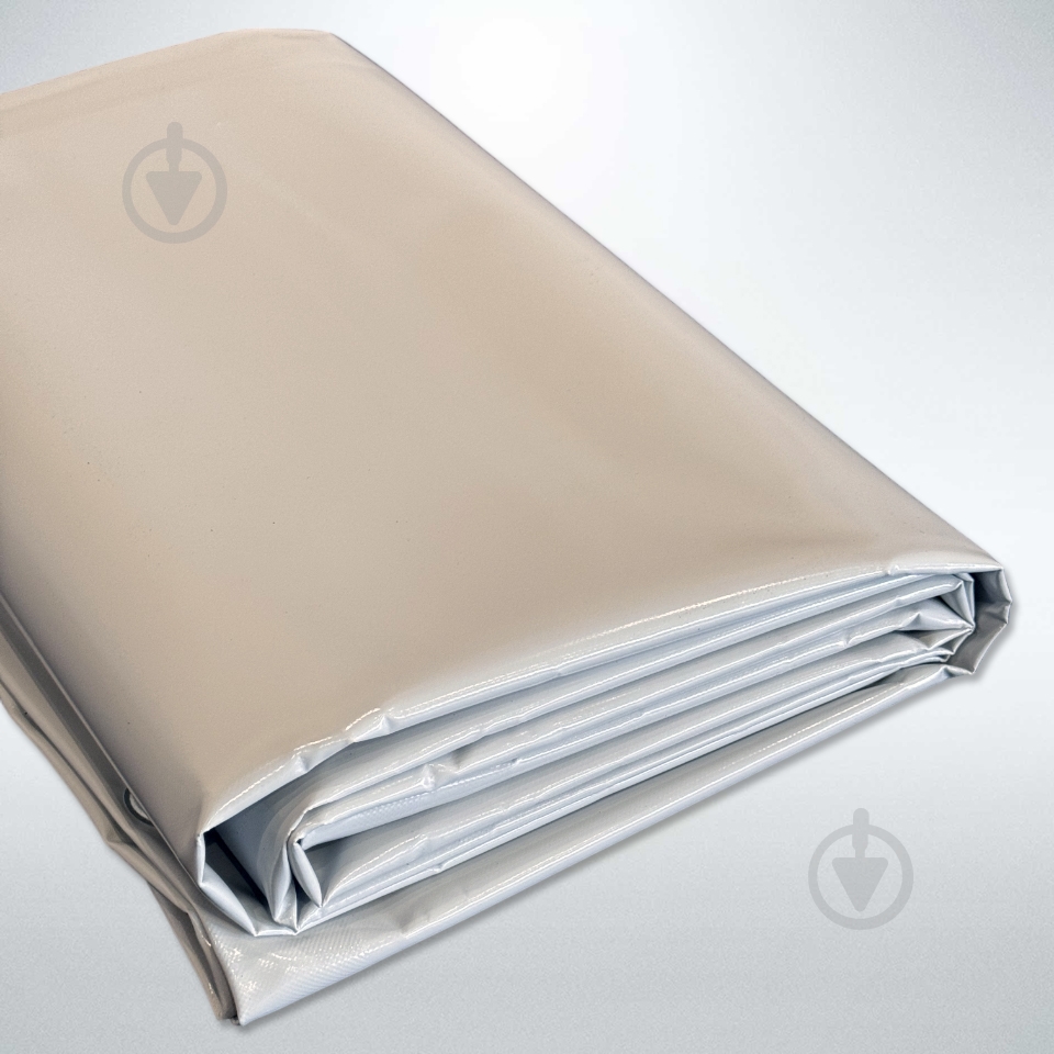 Тент універсальний Техно Тент Плюс водонепроникний ПВХ 450 г/м² з люверсами 2,85х6 м сірий - фото 2 Тент універсальний Техно Тент Плюс водонепроникний ПВХ 450 г/м² з люверсами 2,85х6 м сірий - фото 2