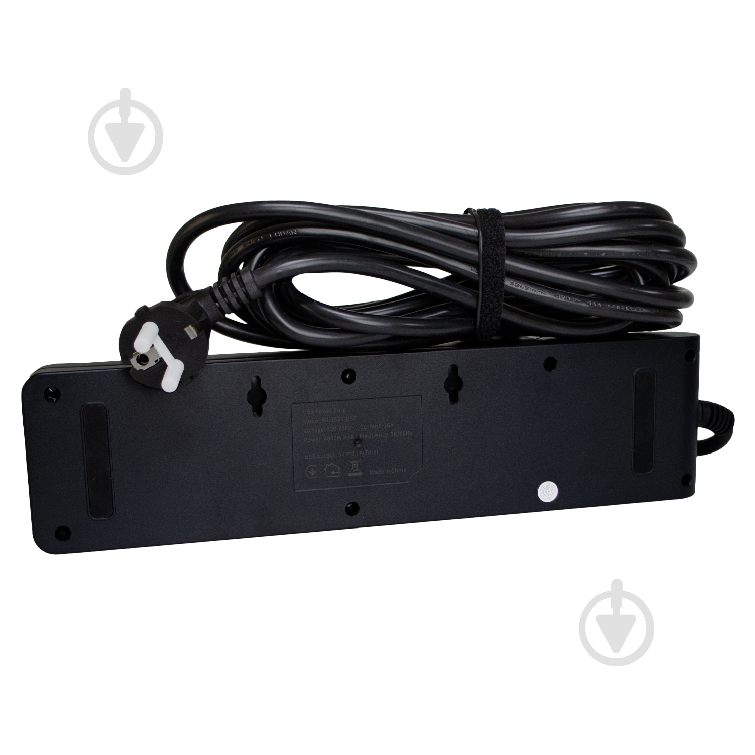 Сетевой фильтр Patron Power 3хUSB 16А 250В с заземлением 5 гн. черный 5 м EXT-PN-SP-1655-USB - фото 3 Сетевой фильтр Patron Power 3хUSB 16А 250В с заземлением 5 гн. черный 5 м EXT-PN-SP-1655-USB - фото 3