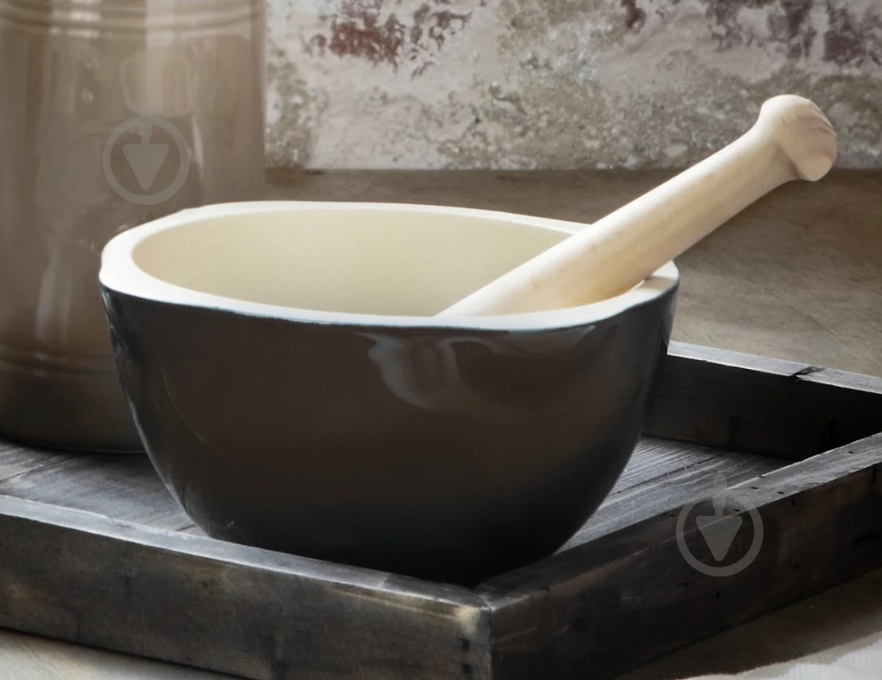 Ступка с пестиком Emile Henry Kitchen tools 450 мл 790255 - фото 4