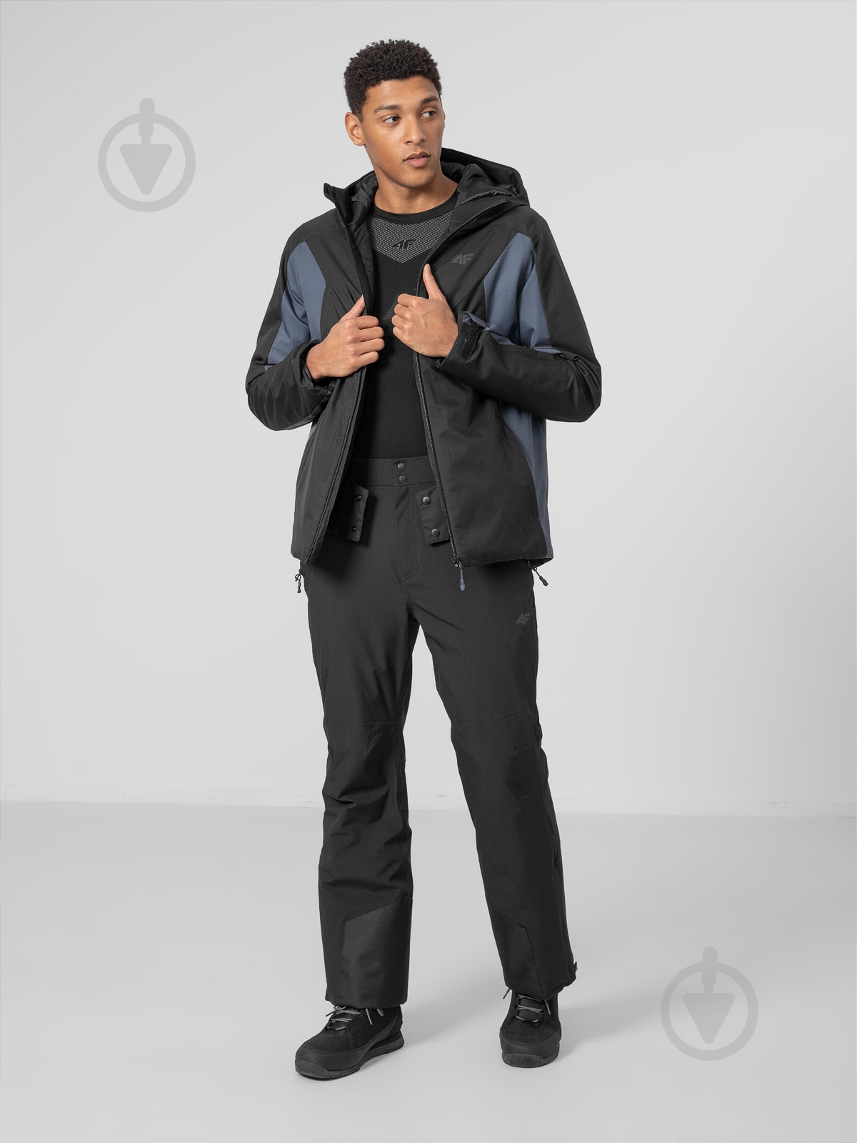 Брюки 4F SKI TROUSERS SPMN004 H4Z22-SPMN004-20S р. M черный - фото 1