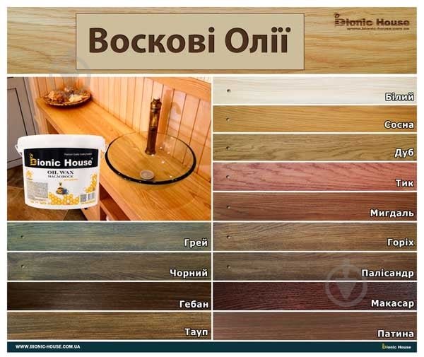 Масло-воск Bionic House для паркета шелковистый мат 0,5 л - фото 2