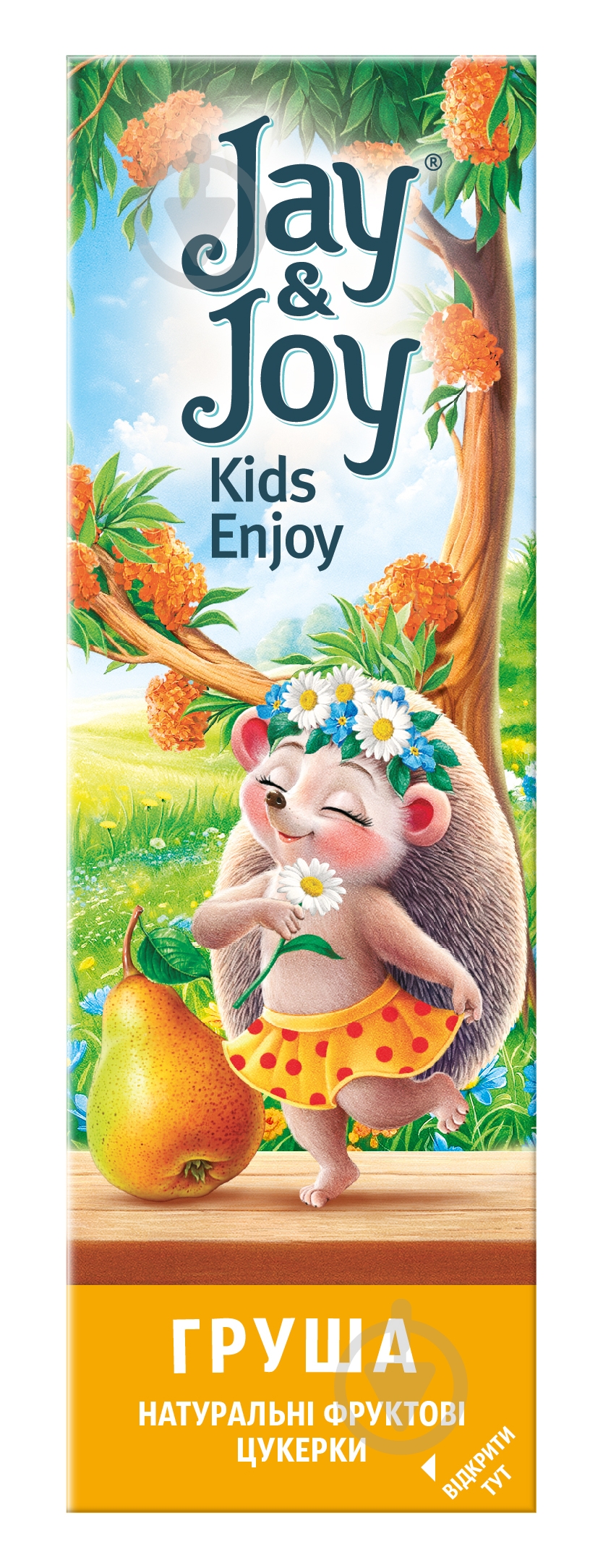 Пастила Jay&Joy фруктовая грушевая 32 г - фото 1