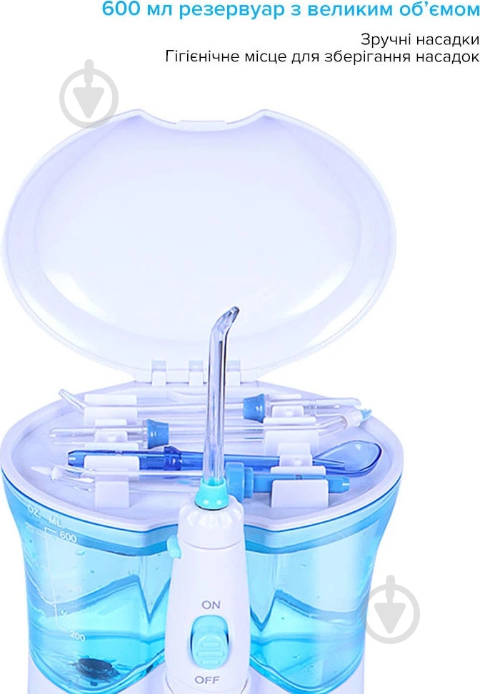 Іригатор Pecham Professional White Edition - фото 3 Іригатор Pecham Professional White Edition - фото 3