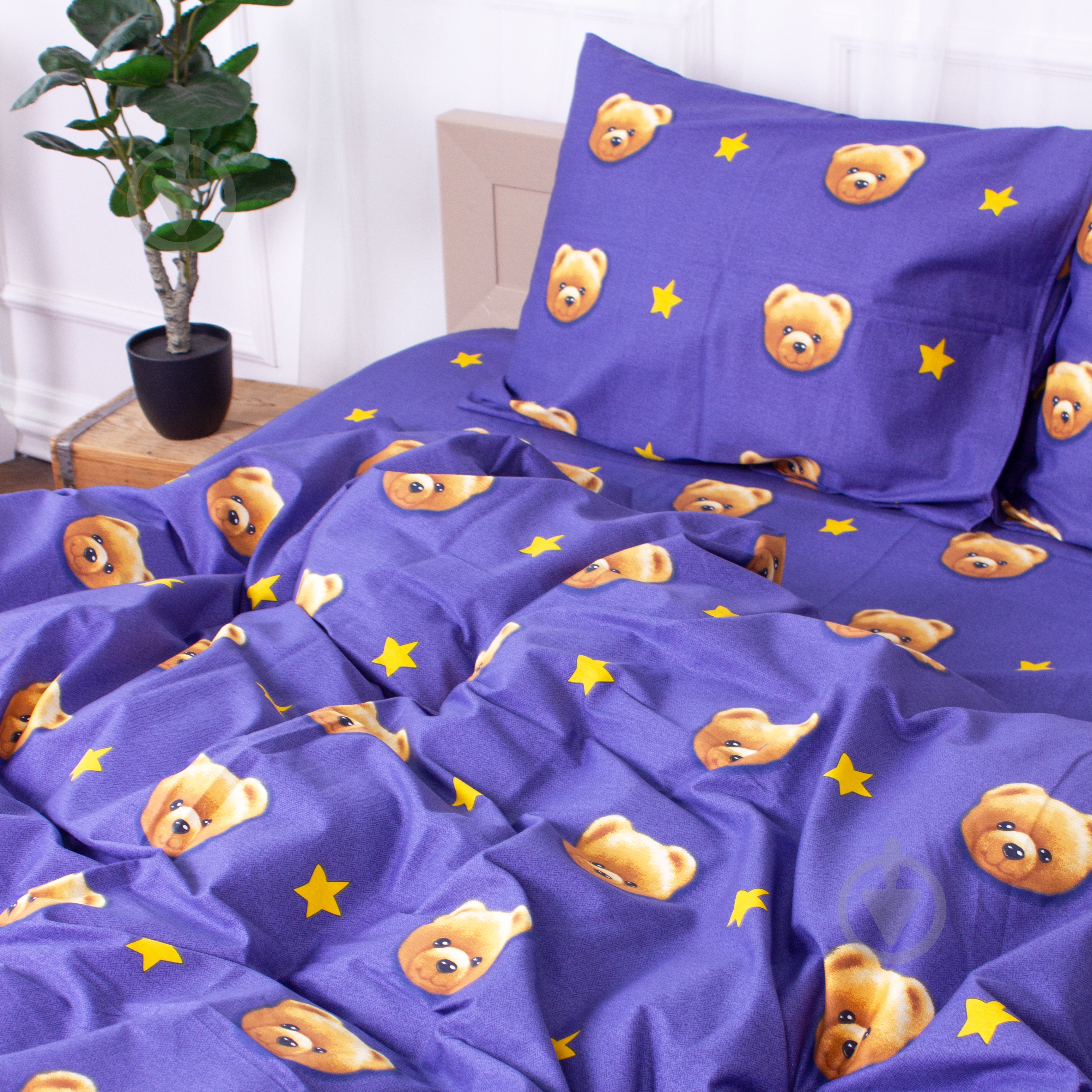 Комплект постельного белья Сатин 22-1245-1 Berry 143х210 см мультиколор MirSon - фото 5