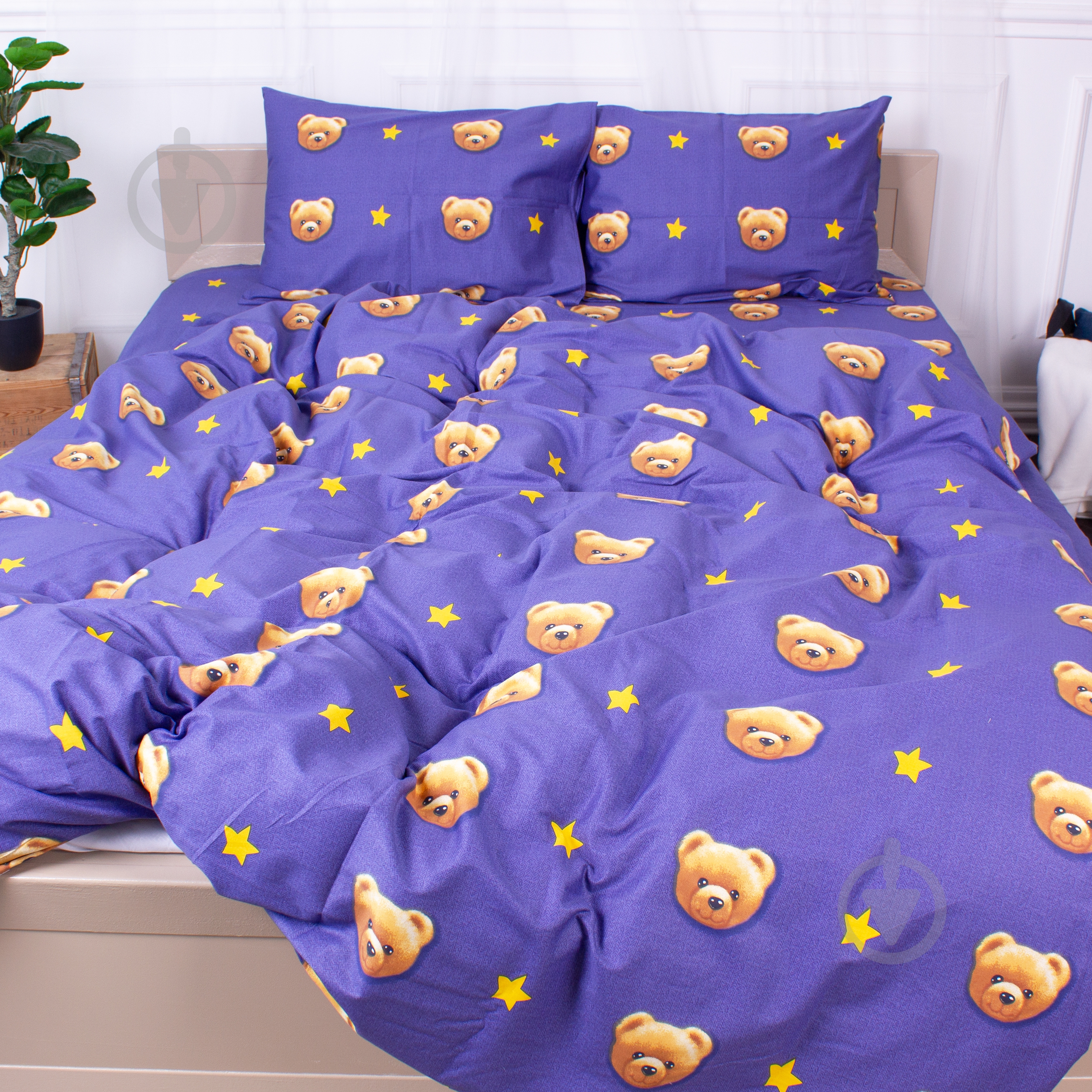 Комплект постельного белья Сатин 22-1245-1 Berry 160х220 см мультиколор MirSon - фото 1 Комплект постельного белья Сатин 22-1245-1 Berry 160х220 см мультиколор MirSon - фото 1