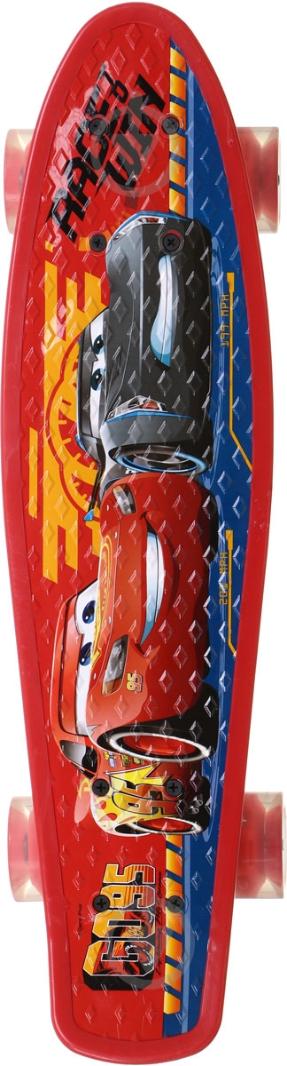 Пенниборд Disney SC195601 Тачки красный с рисунком - фото 3 Пенниборд Disney SC195601 Тачки красный с рисунком - фото 3