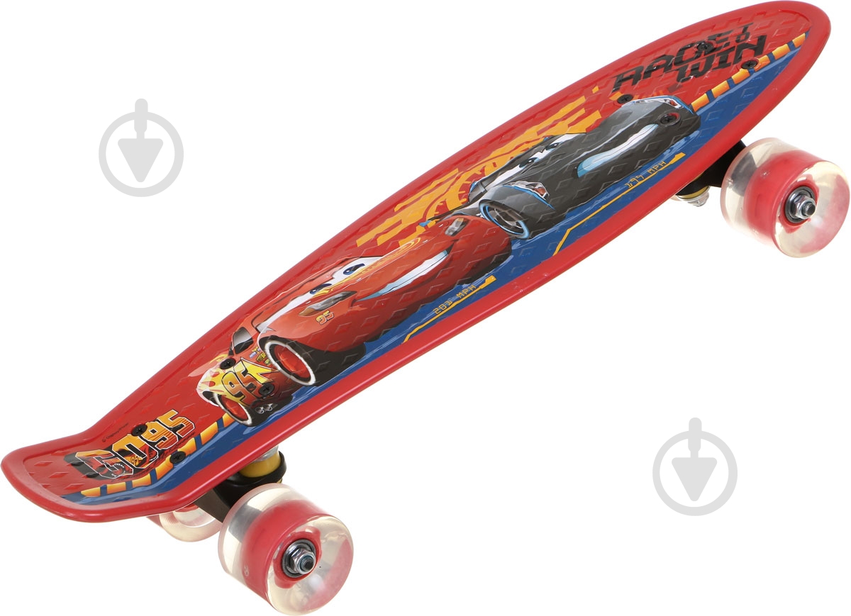 Пенниборд Disney SC195601 Тачки красный с рисунком - фото 1 Пенниборд Disney SC195601 Тачки красный с рисунком - фото 1