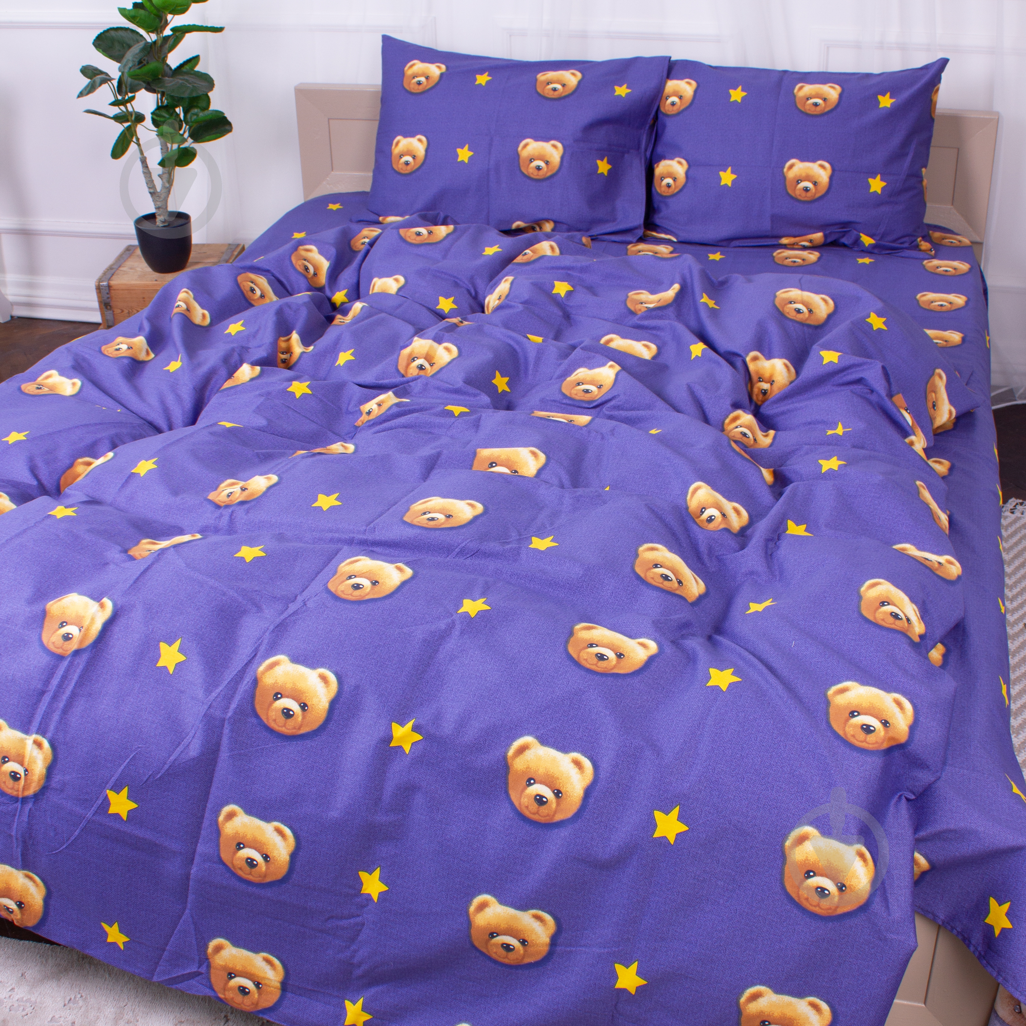 Комплект постельного белья Сатин 22-1245-1 Berry 175х210 см мультиколор MirSon - фото 2 Комплект постельного белья Сатин 22-1245-1 Berry 175х210 см мультиколор MirSon - фото 2