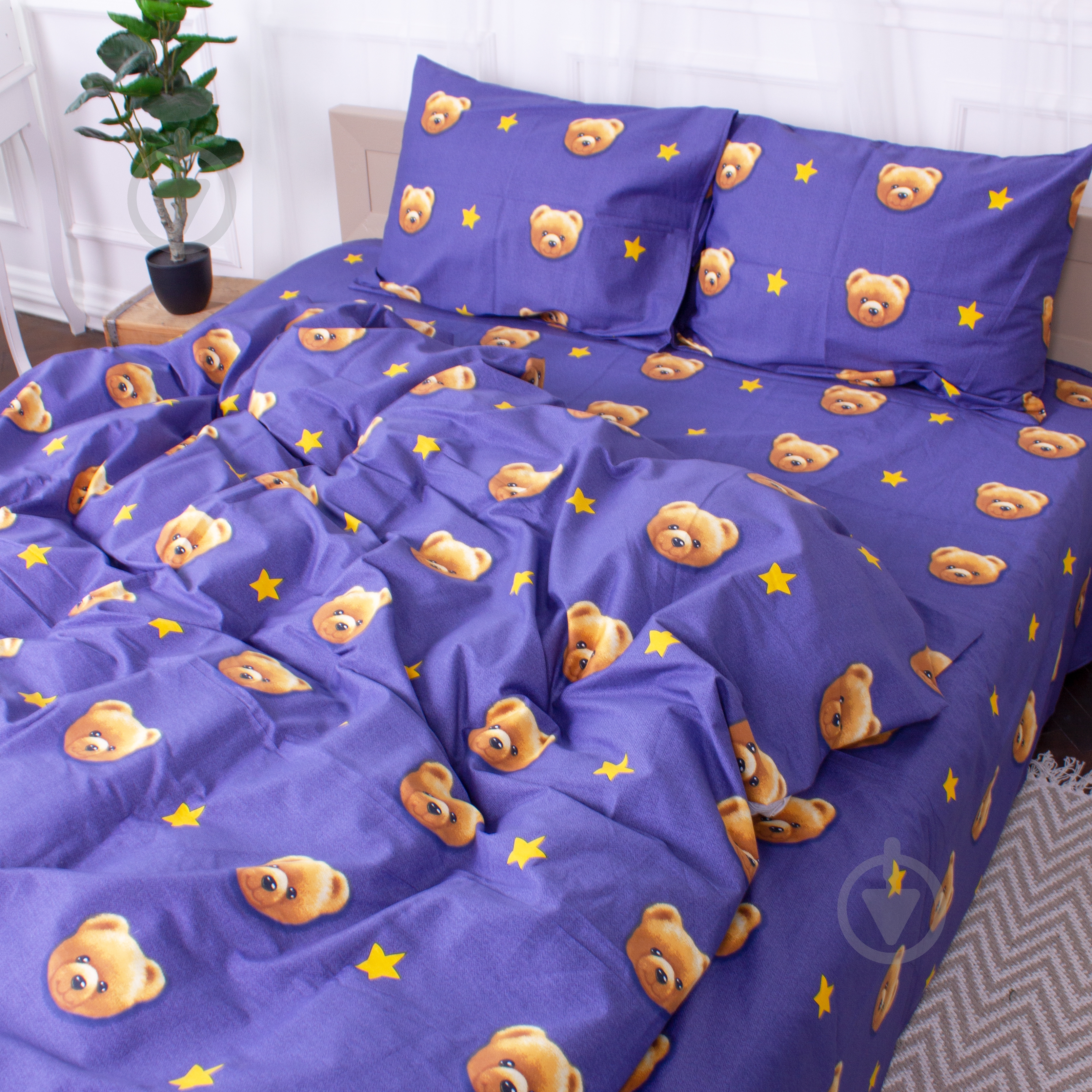 Комплект постельного белья Сатин 22-1245-1 Berry 175х210 см мультиколор MirSon - фото 4 Комплект постельного белья Сатин 22-1245-1 Berry 175х210 см мультиколор MirSon - фото 4