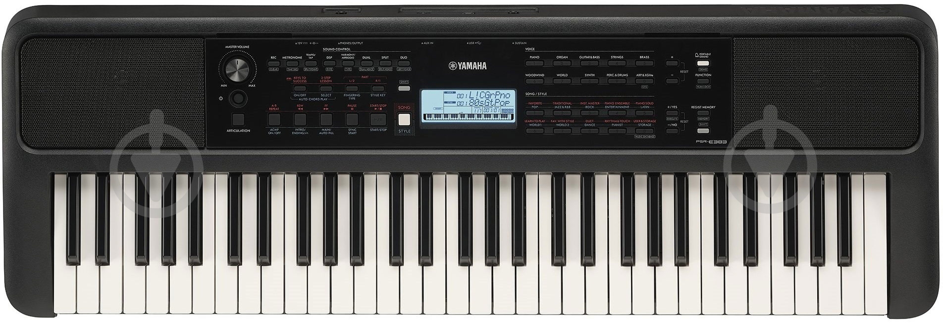 Синтезатор Yamaha PSR-E383 - фото 1