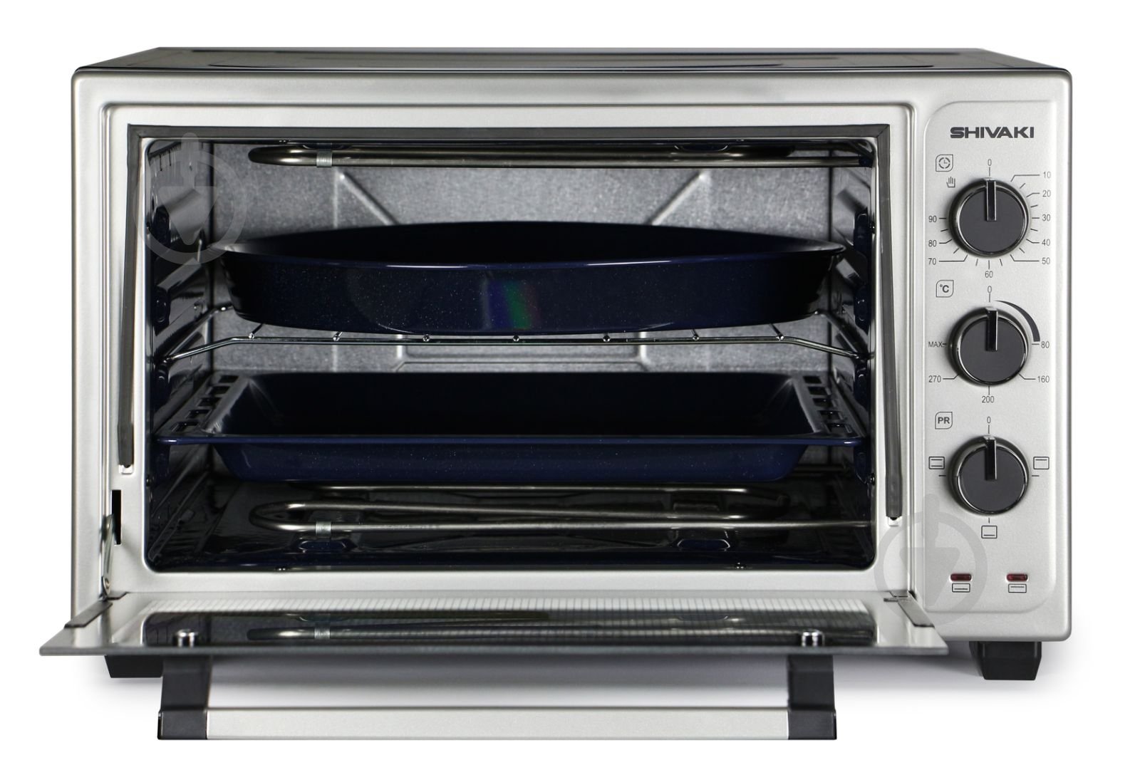 Электрическая печь Shivaki "MD 3618 E" GREY-BLACK - фото 2 Электрическая печь Shivaki "MD 3618 E" GREY-BLACK - фото 2