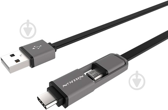 Кабель NILLKIN USB Type-C – microUSB 1.2 м (6284107) - фото 1