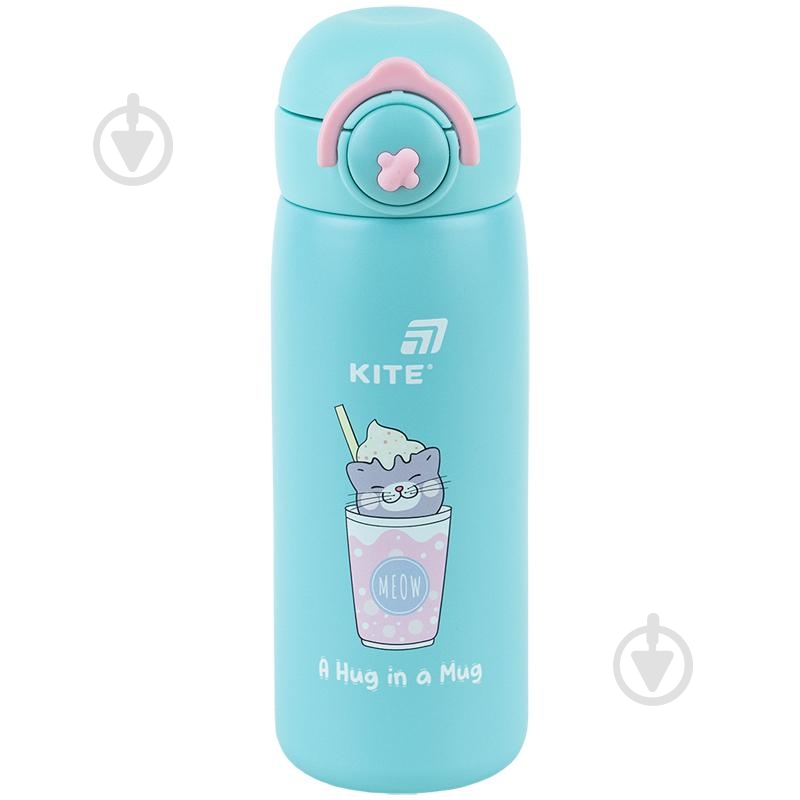 Термос KITE 1221-1 430 мл Hug in mug - фото 1 Термос KITE 1221-1 430 мл Hug in mug - фото 1
