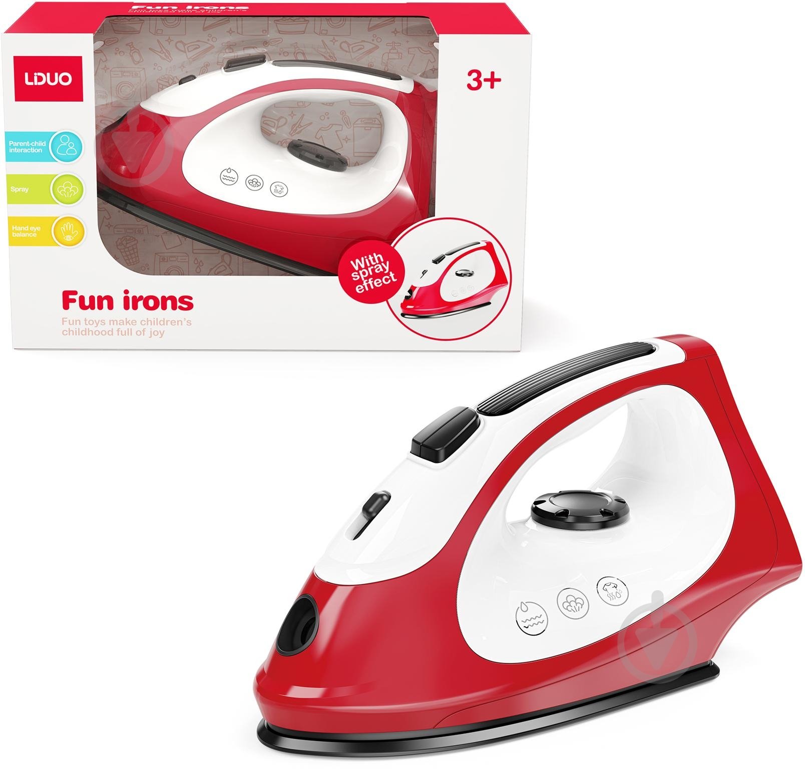 Игровой набор LIDUO Утюг JSF068424 - фото 1 Игровой набор LIDUO Утюг JSF068424 - фото 1