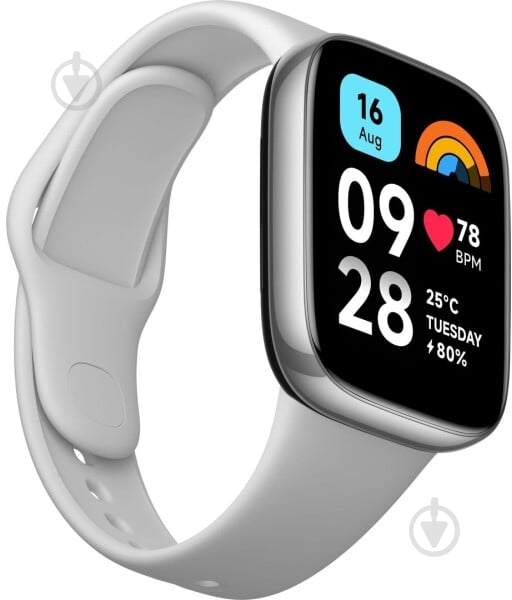 Смарт-часы Xiaomi Redmi Watch 3 Active gray (BHR7272GL) - фото 3 Смарт-часы Xiaomi Redmi Watch 3 Active gray (BHR7272GL) - фото 3