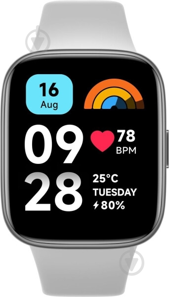Смарт-часы Xiaomi Redmi Watch 3 Active gray (BHR7272GL) - фото 2 Смарт-часы Xiaomi Redmi Watch 3 Active gray (BHR7272GL) - фото 2